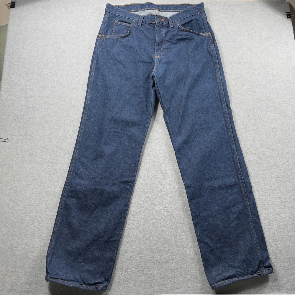 Armorex FR Jeans Mens 34x32 Blue Flame Resistant Workwear Denim Pants CAT 2